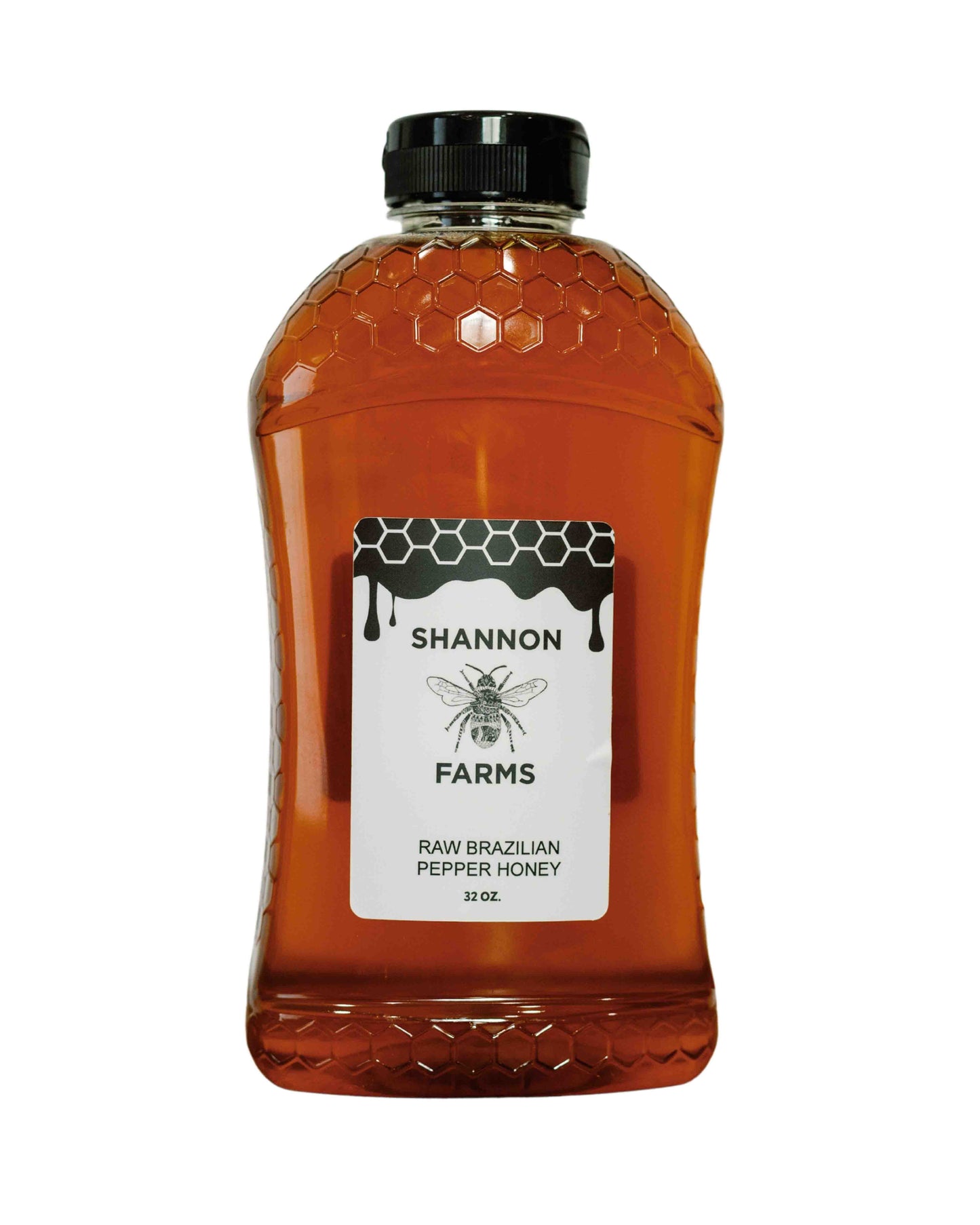 Shannon Farms Raw Honey in Brazilian Pepper