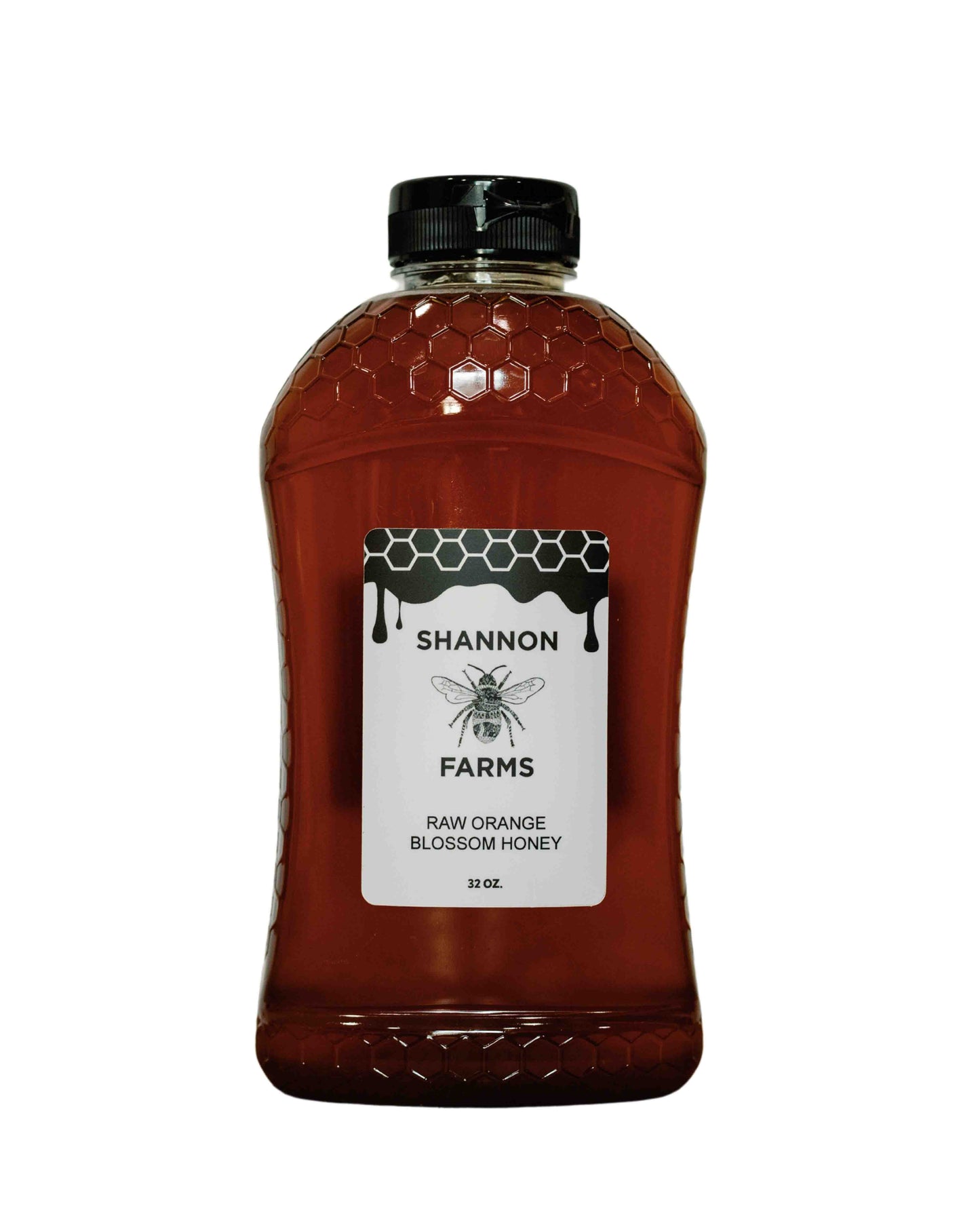 Shannon Farms Raw Honey in Orange Blossom
